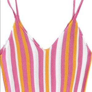 Stripped crop top